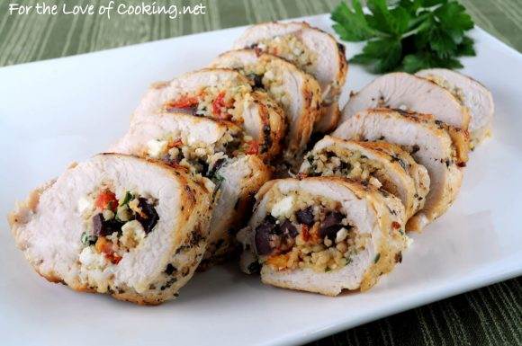 Couscous Stuffed Chicken Breasts