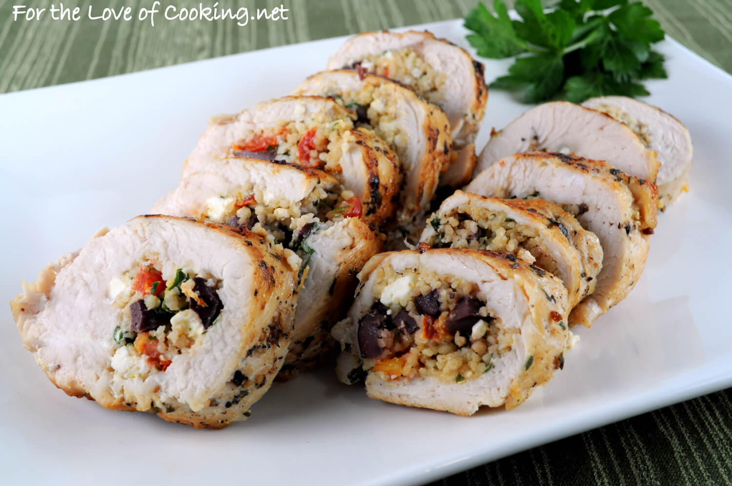 Couscous Stuffed Chicken Breasts