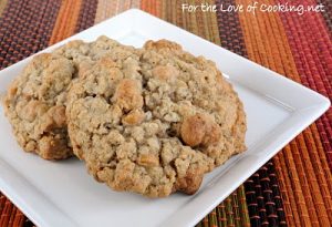 Oatmeal Butterscotch Cookies