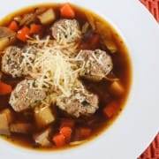 Italian Meatball Soup