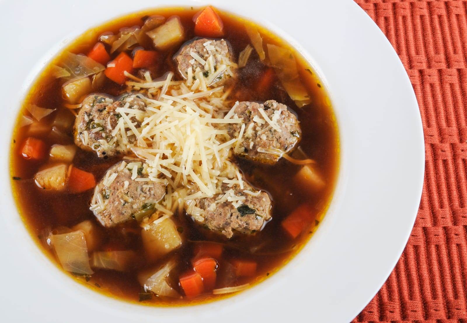 Italian Meatball Soup