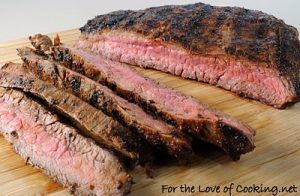 Blackened Flank Steak