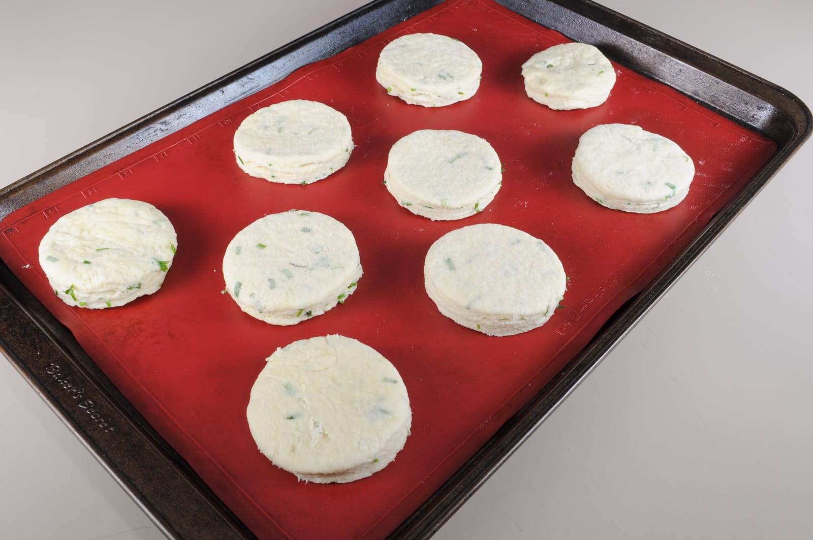 Flaky Buttermilk and Chive Biscuits