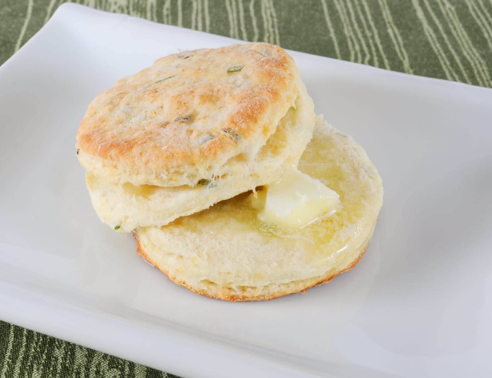 Flaky Buttermilk and Chive Biscuits