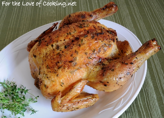 Garlic and Thyme Roasted Chicken