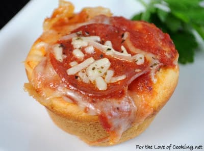 Pepperoni Pizza Cups