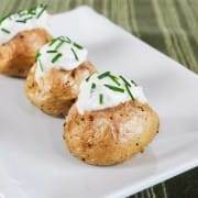 Mini Baked Potatoes