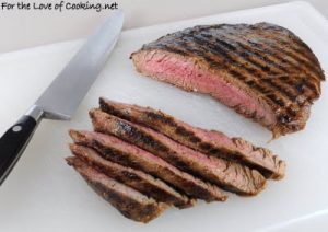 Soy Garlic Flank Steak