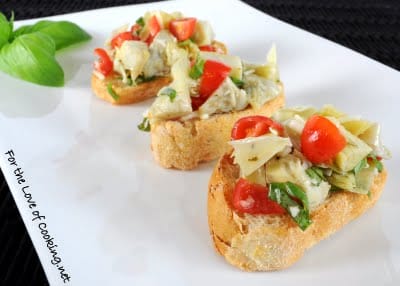 Artichoke Bruschetta