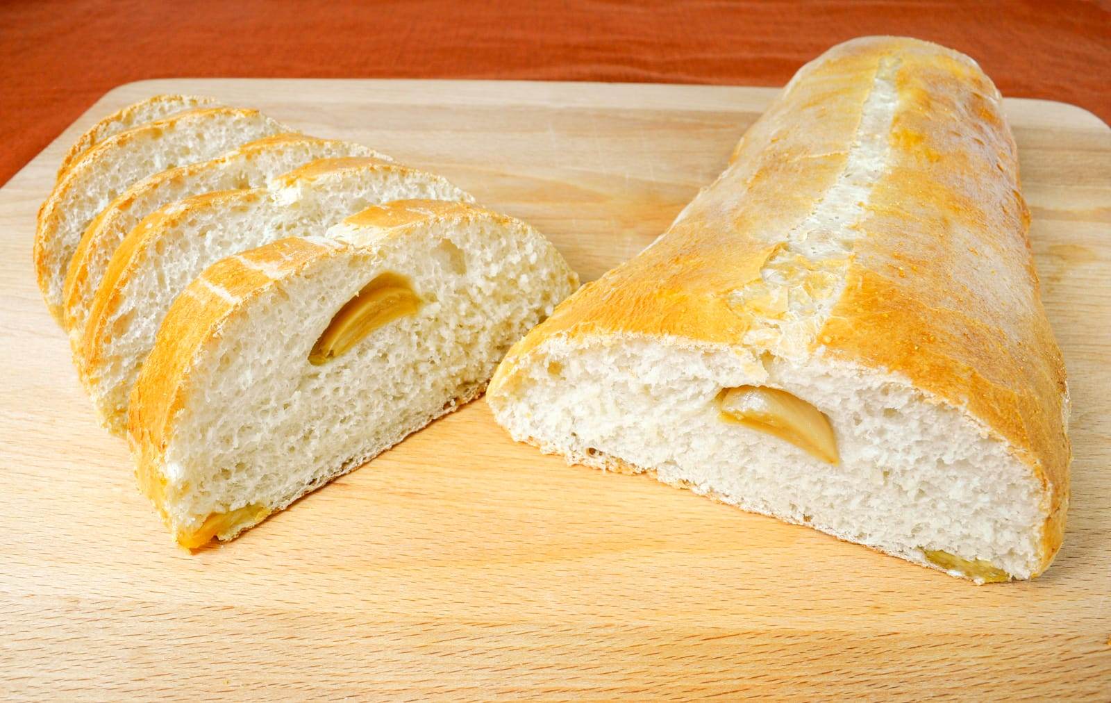 Roasted Garlic Italian Bread