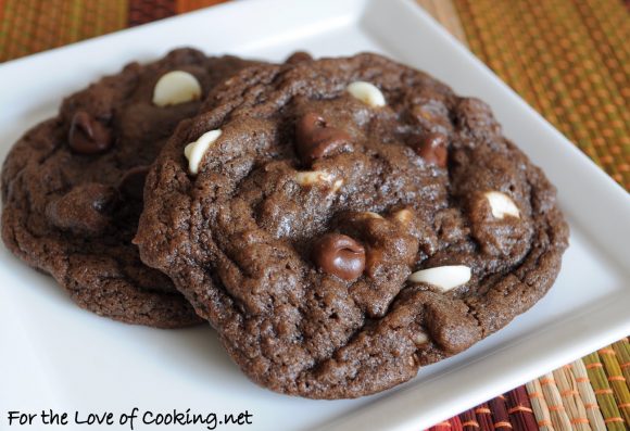 Triple Chocolate Cookies