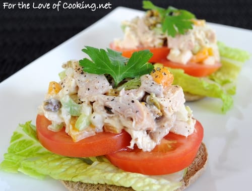 Pistachio Chicken Salad Sandwich