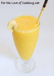 Orange, Pineapple, and Banana Smoothie