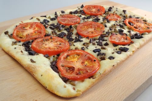 Olive and Tomato Focaccia