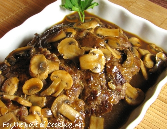 Salisbury Steak with Mushroom Gravy  For the Love of Cooking