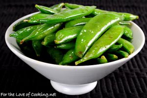 Soy Sesame Sugar Snap Peas