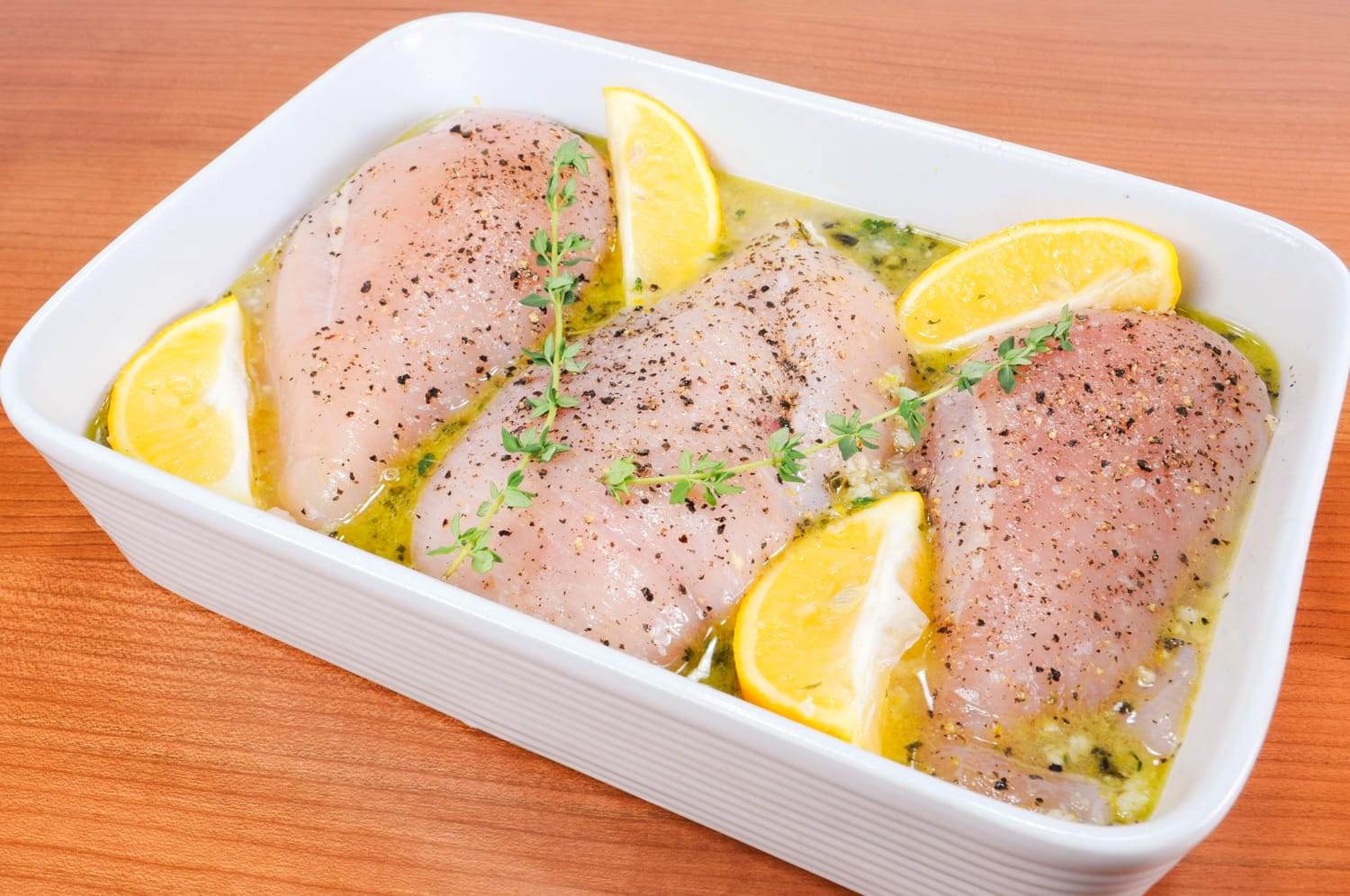 Lemon and Thyme Chicken Breasts