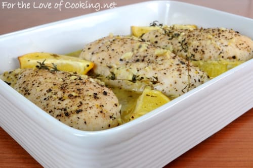 Lemon and Thyme Chicken Breasts