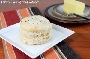 Roasted Garlic Flaky Biscuits