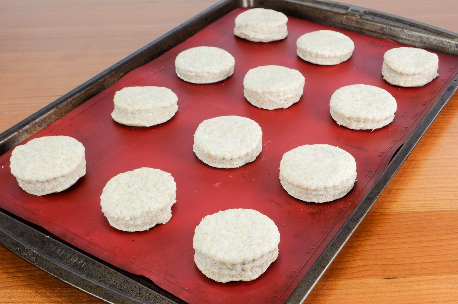 Flaky Whole Wheat Buttermilk Biscuits