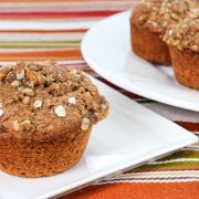 Spiced Apple Cider Muffins with Streusel Topping