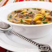 Beef Stroganoff Soup