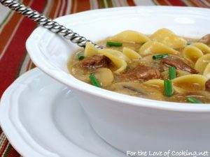 Beef Stroganoff Soup