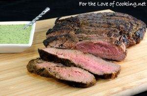 Cilantro-Lime Marinated Flank Steak