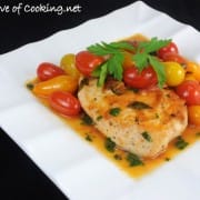 Chicken Breasts with Tomato Herb Pan Sauce