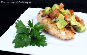 Cilantro-Lime Chicken with Avocado Salsa