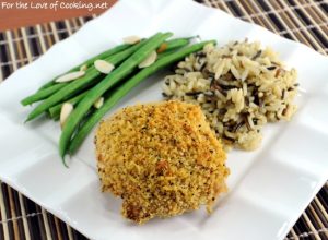 Oven-Fried Buttermilk-Mustard Chicken Thighs with Panko