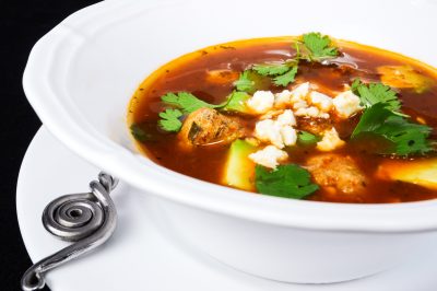 Mexican Meatball Soup