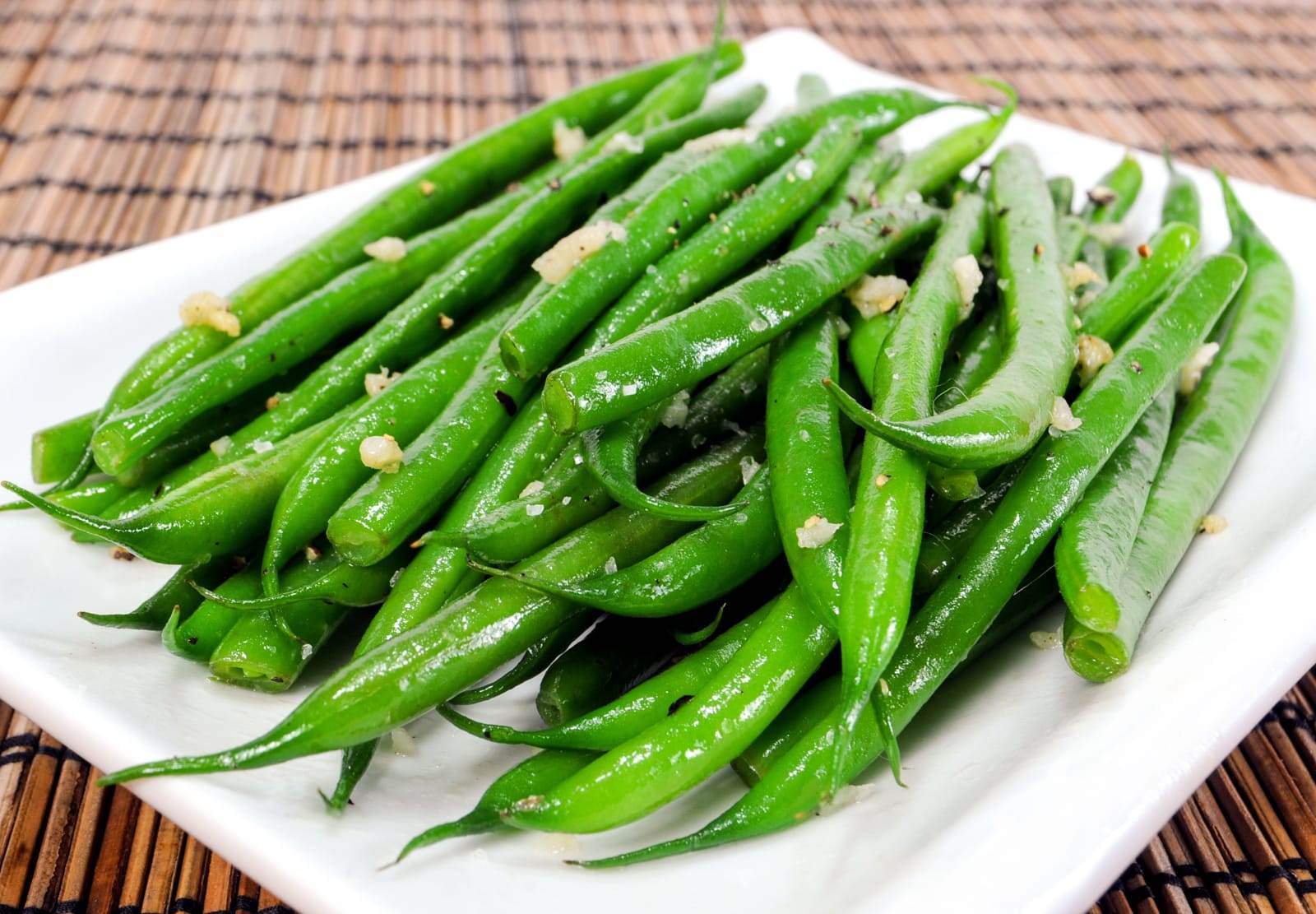 Garlicky Green Beans