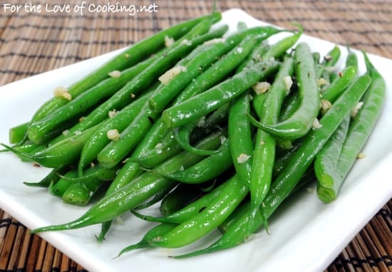 stewardess fysiek Ontdek Garlicky Green Beans | For the Love of Cooking