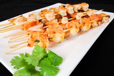 Orange-Ginger Shrimp Skewers