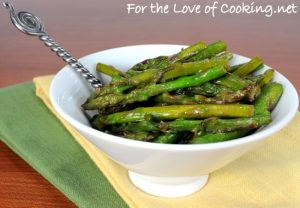 Sauteed Asparagus with Dijon Vinaigrette