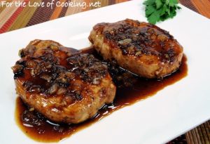 Apricot-Soy Pork Chops