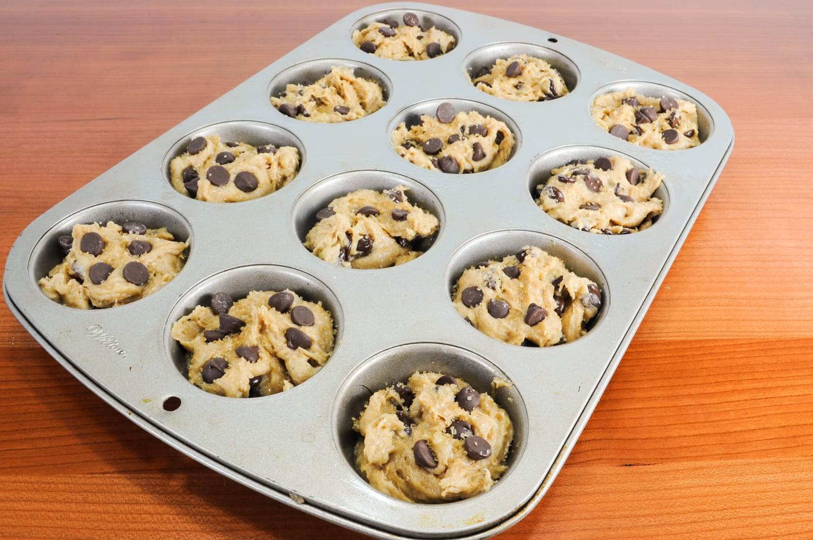 Banana Peanut Butter Chocolate Chip Muffins