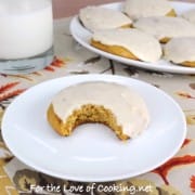 Pumpkin Cookies with Browned Butter Icing