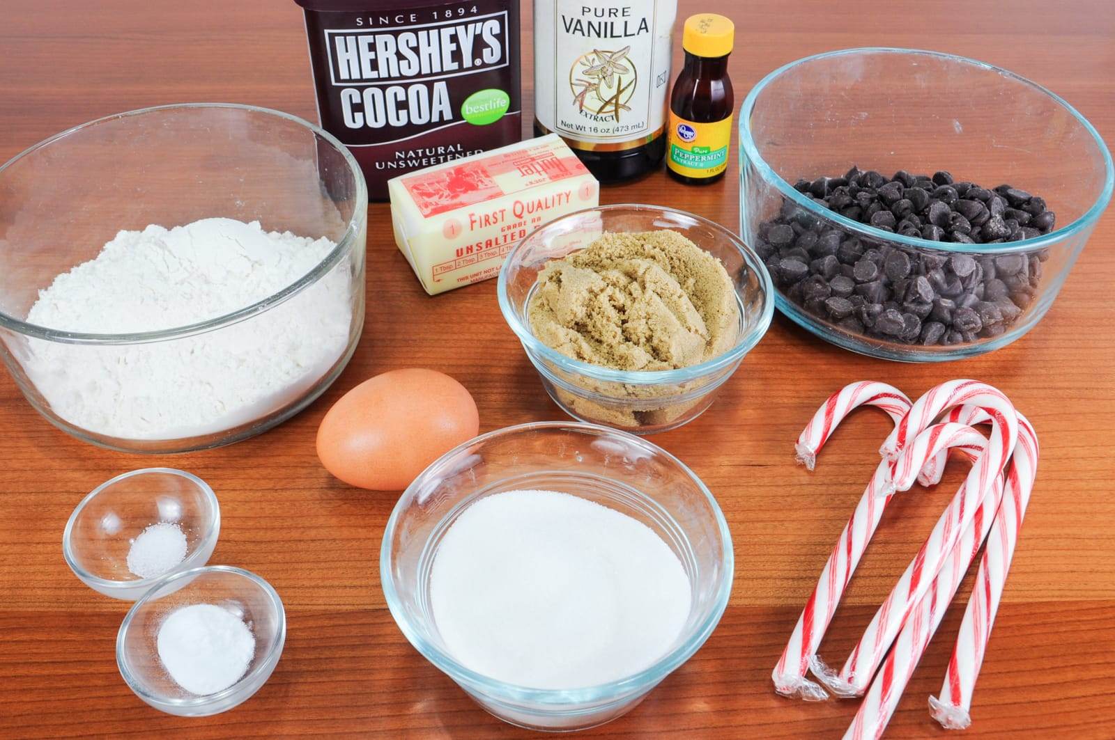 Chocolate Peppermint Cookies