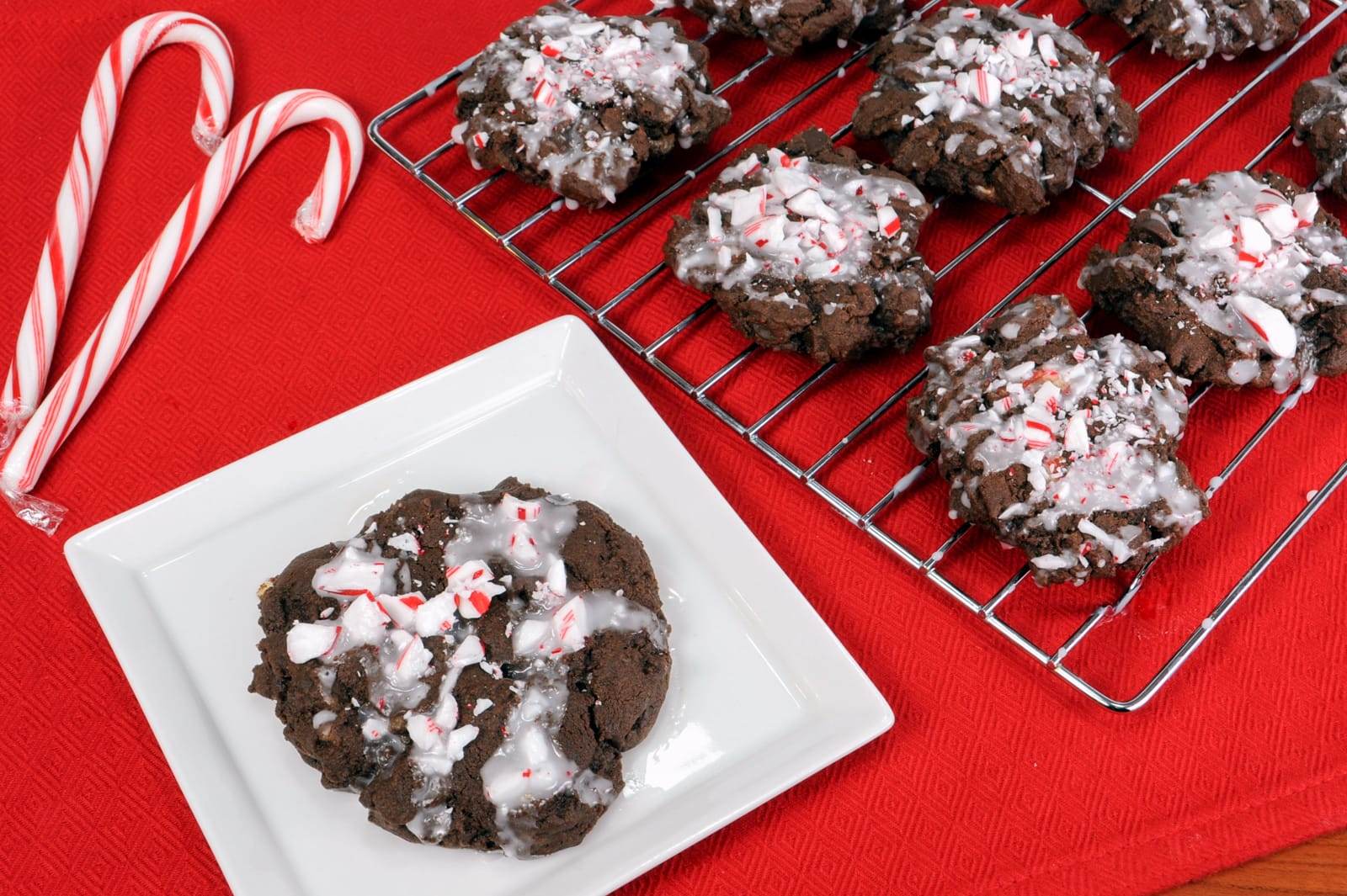 Chocolate Peppermint Cookies