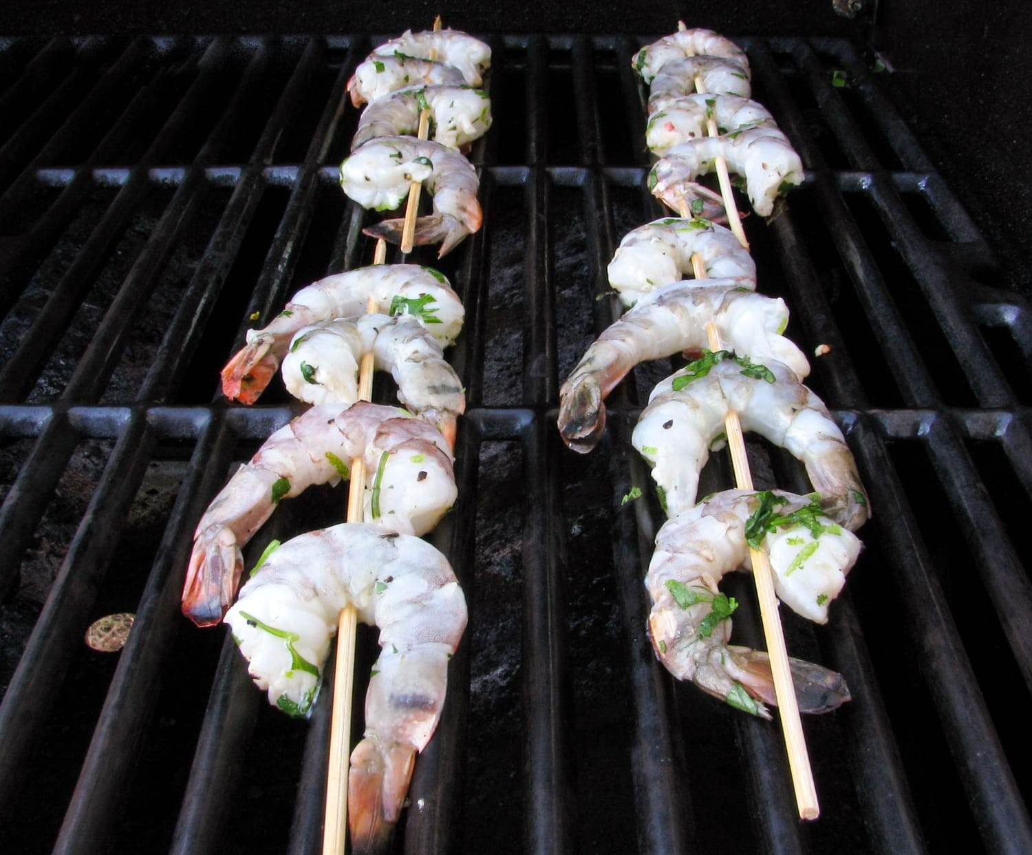 Cilantro Lime Shrimp with a Honey Lime Dipping Sauce