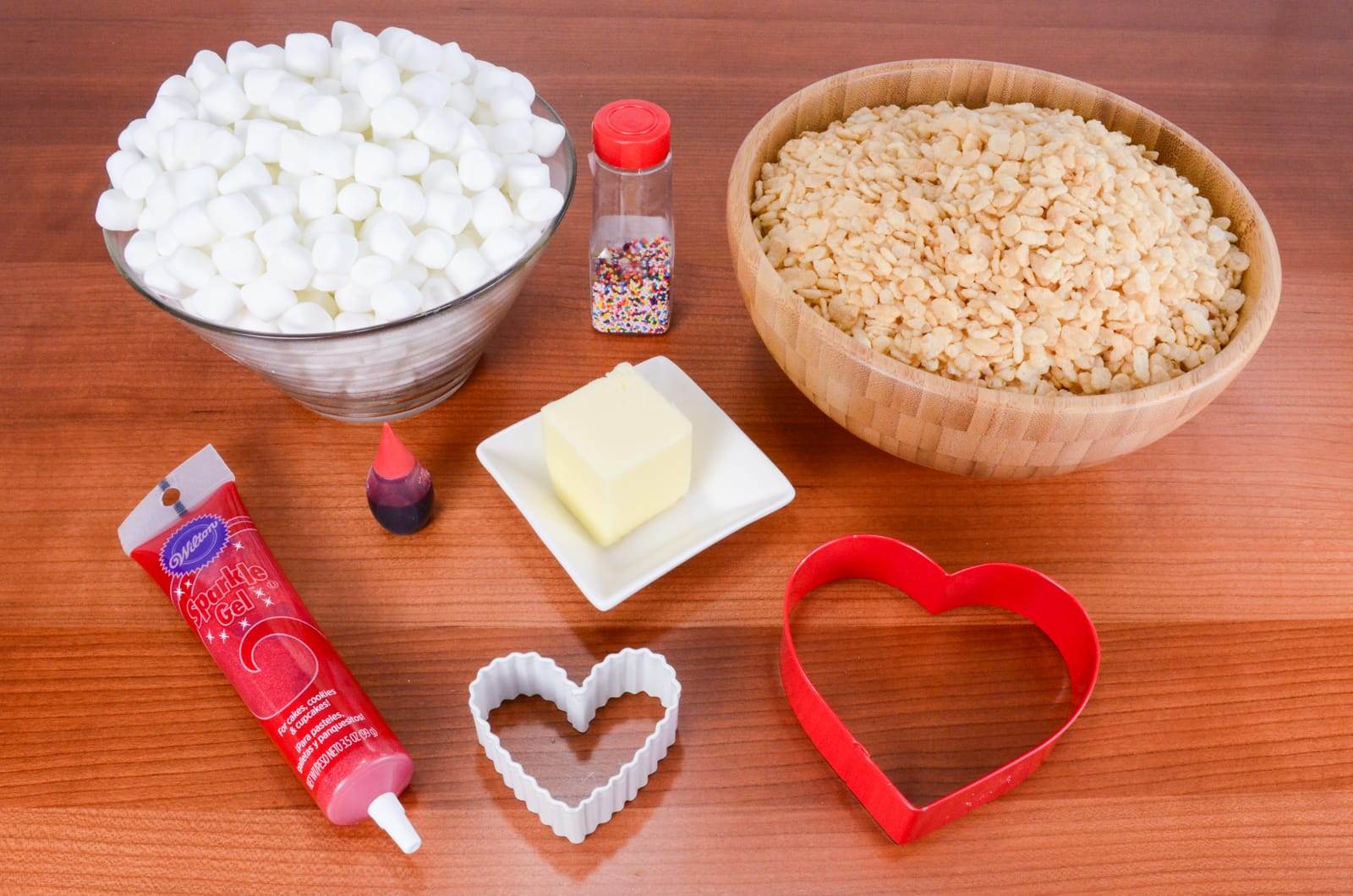 Valentine's Day Rice Krispie Treats