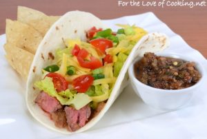 Steak Soft Tacos