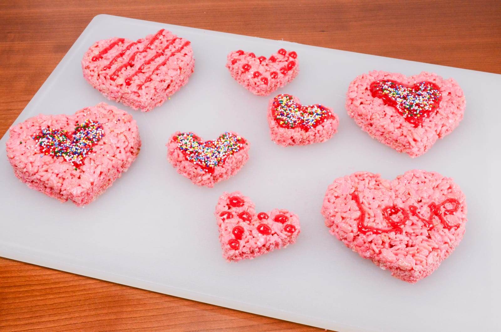 Valentine's Day Rice Krispie Treats