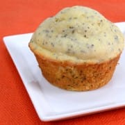 Blood Orange and Poppy Seed Muffins