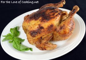 Maple-Mustard Glazed Roasted Chicken | For The Love Of Cooking