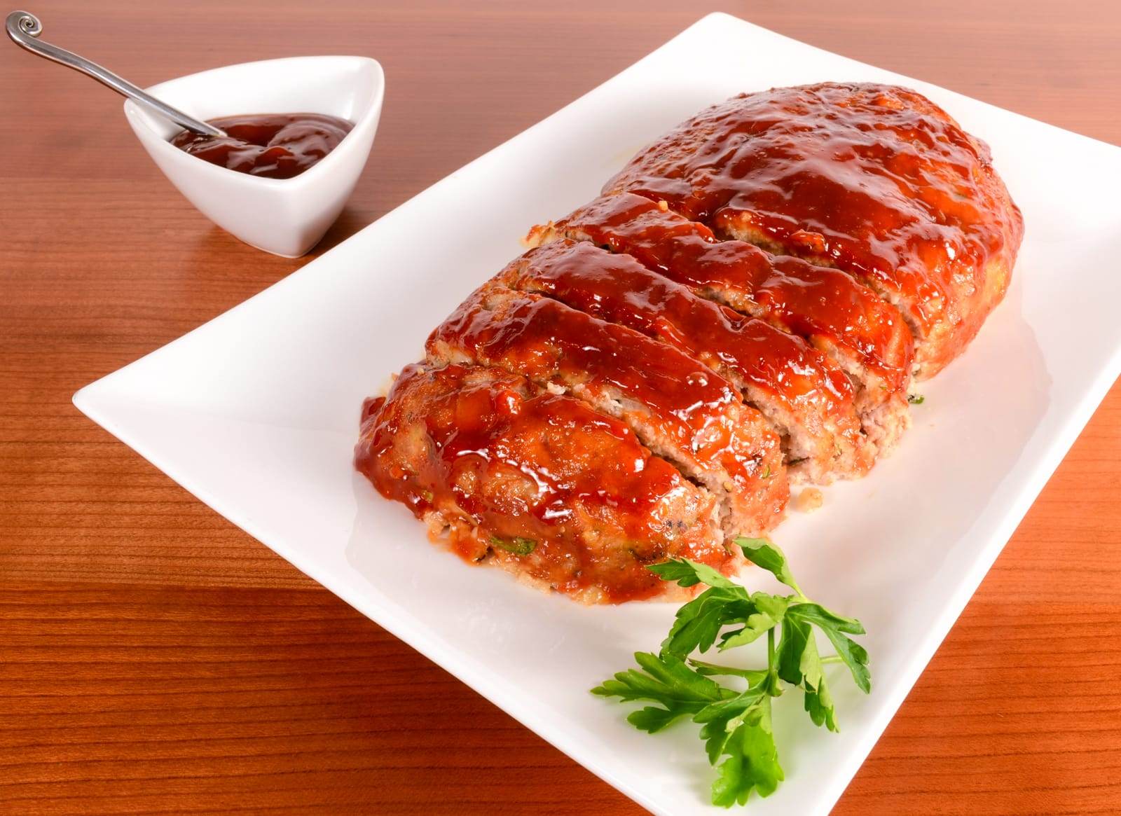 Turkey Meatloaf with Brown Sugar-Ketchup Glaze