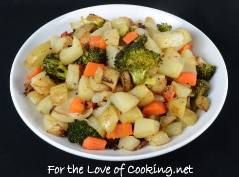 Simply Roasted Vegetables and Potatoes
