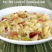 Tangy Sautéed Cabbage and Onions with Bacon